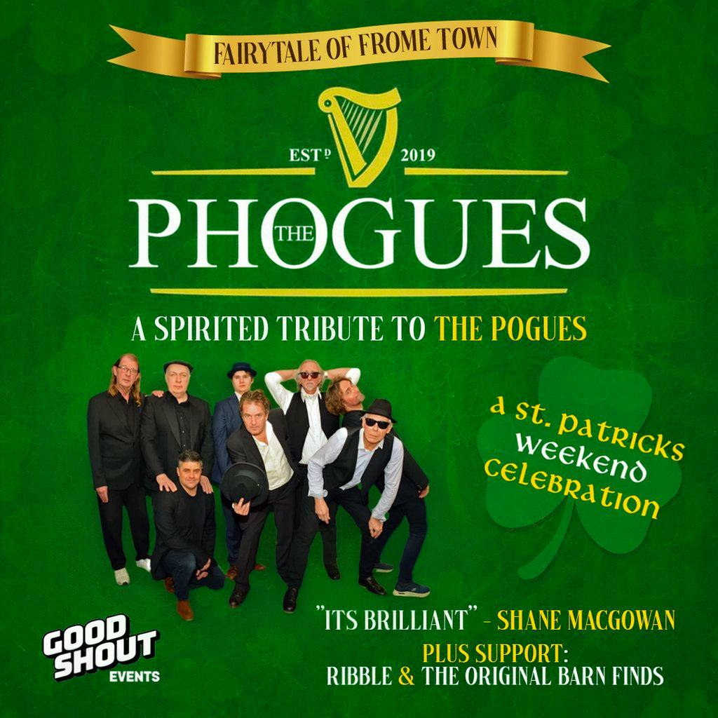 The Phogues - St Patricks Celebration at Cheese  And  Grain  Frome