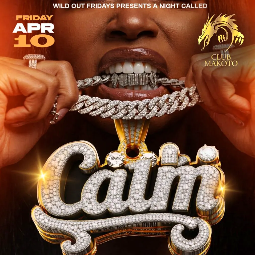 Calm wild out Fridays at Makoto Bar