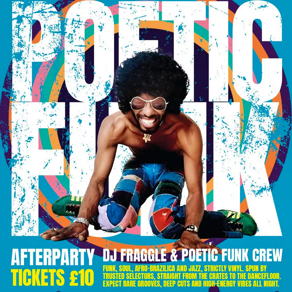 The Poetic Funk Afterparty at The Printworks Hastings