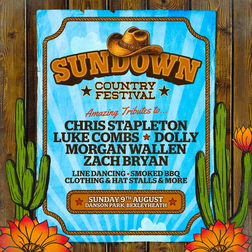 Sundown Country Festival - Bexleyheath at BEXLEYHEATH    Danson Park Lakeside Close DA15 9PW