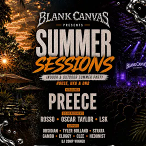 Blank Canvas Presents: Summer Sessions
