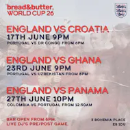 England vs Croatia @ Bread & Butter Arch at Bread And Butter Arch