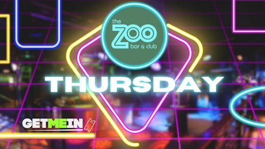 Zoo Bar & Club Leicester Square // Every Thursday // Party Tunes, Sexy RnB, Commercial // Get Me In!