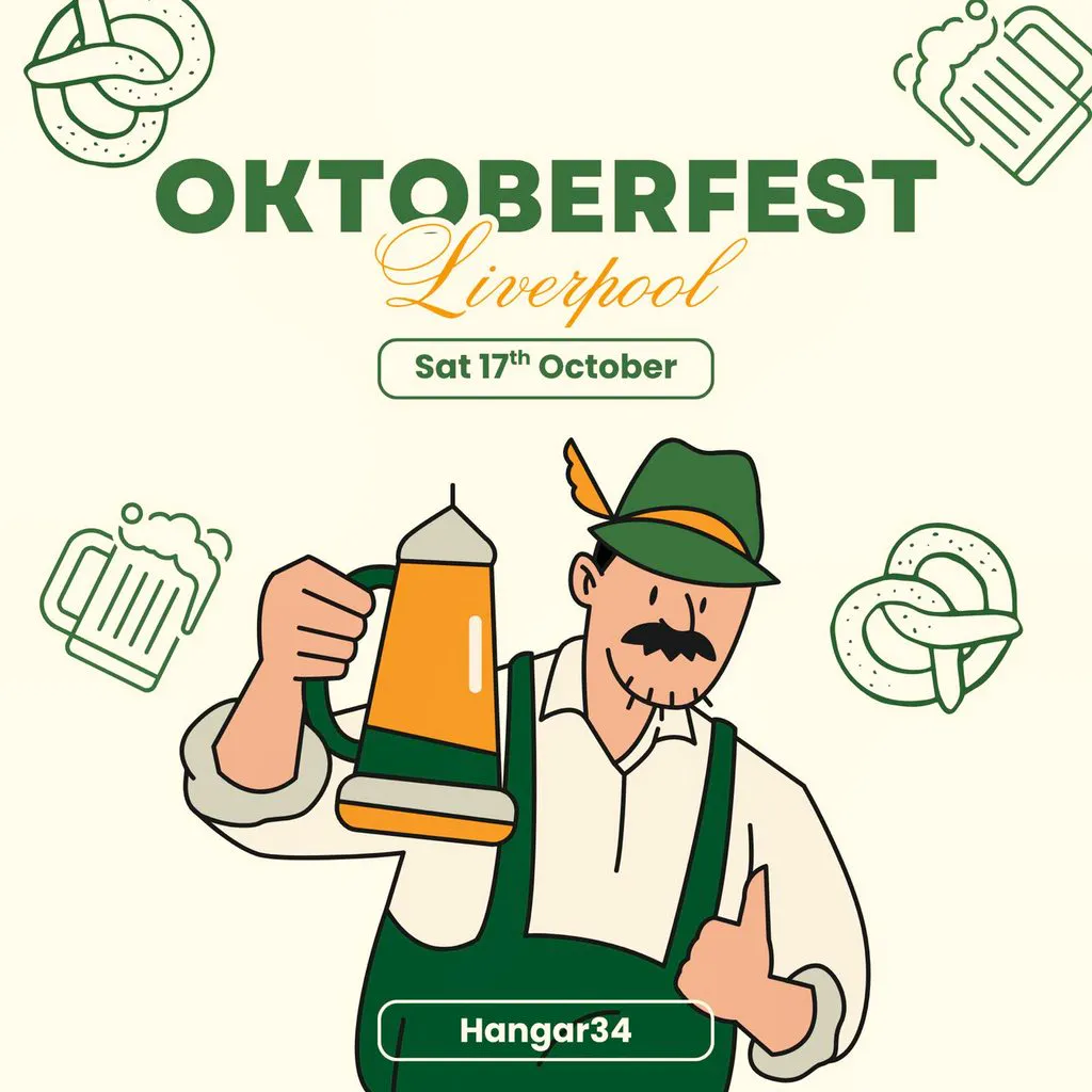Oktoberfest Liverpool 2026 at Hangar 34