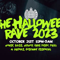 The Halloween Rave 2023 - Ministry of Sound (Final Release) Tickets | Ministry Of Sound London  | Tue 31st October 2023 Lineup