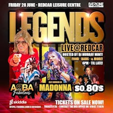Legends Live @ Redcar 80's at Redcar And Cleveland Leisure And Community Heart