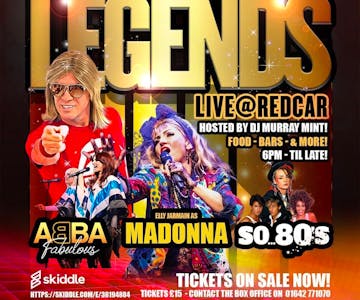 Legends Live @ Redcar 80's