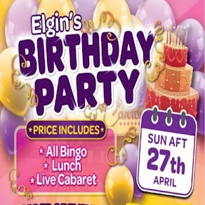 Elgin Bingo Birthday Party Afternoon