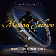 The Michael Jackson Day Party comes to Merthyr Tydfil at Clwb Crown