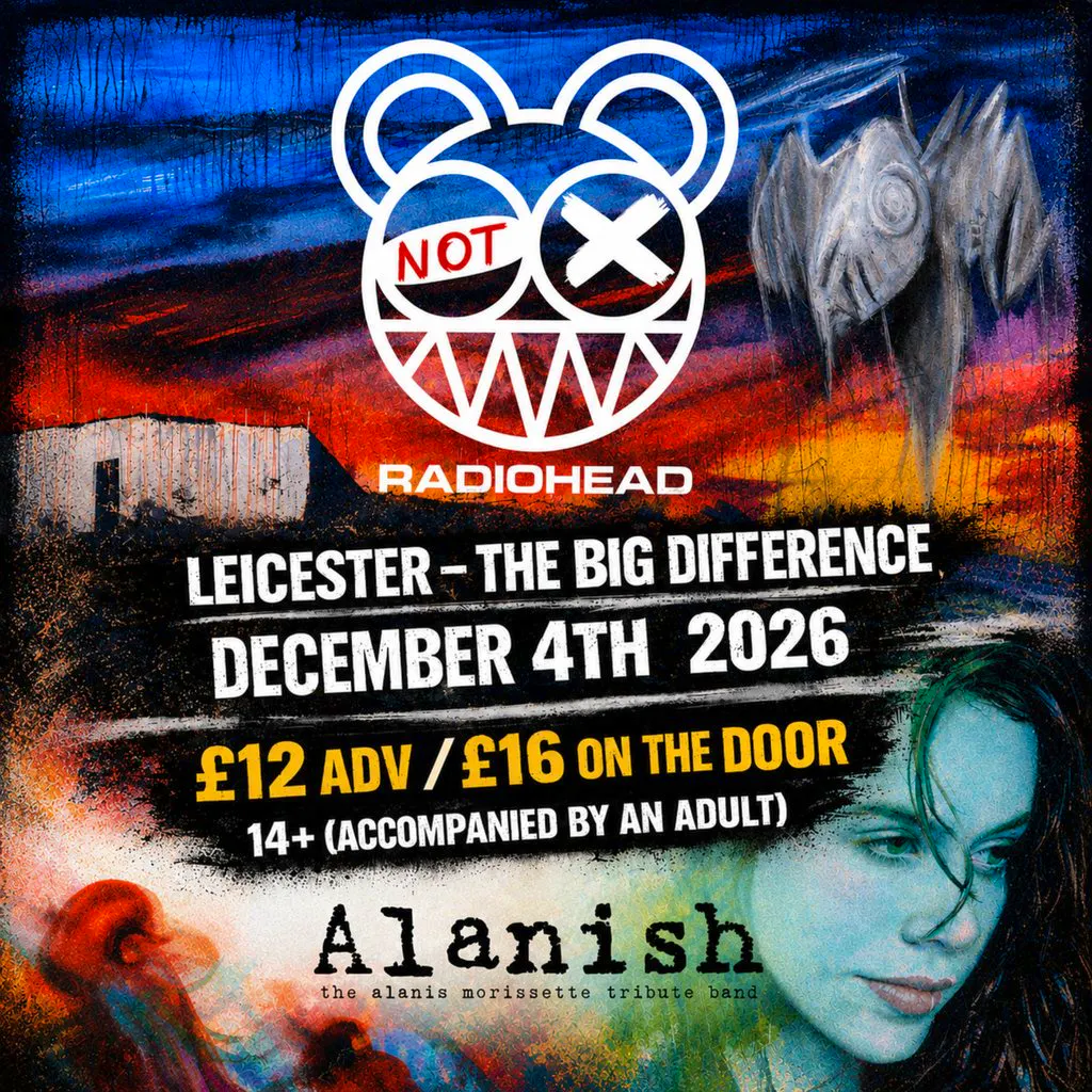 Not Radiohead x Alanish - Tribute Show at The Big Difference