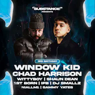 Substance | 3rd Bday w/ Window Kid, Chad Harrison & More at LAB11