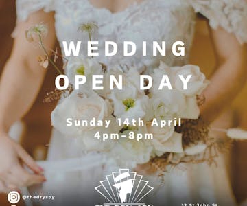 Wedding Open Day at the Dry Spy
