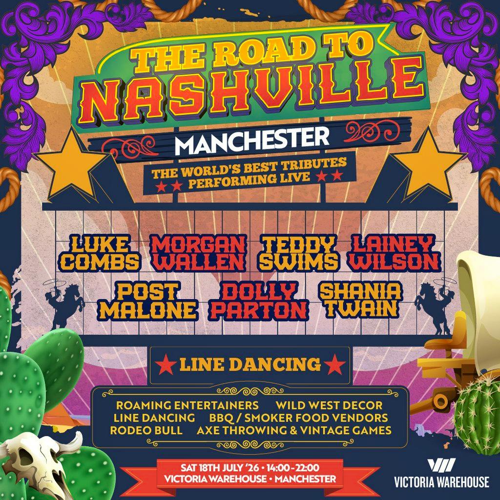 Road to Nashville Festival | O2 Victoria Warehouse at O2 Victoria Warehouse