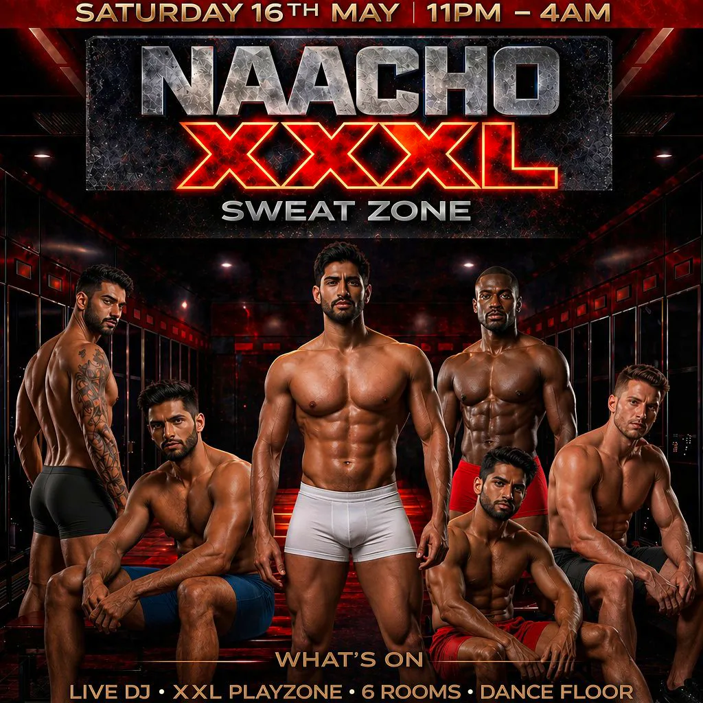 Naacho XXXL - SWEAT ZONE at MA1 BUNKERS AND  NAACHO NIGHT CLUB