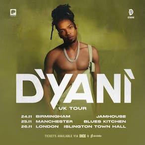 D'Yani UK Tour