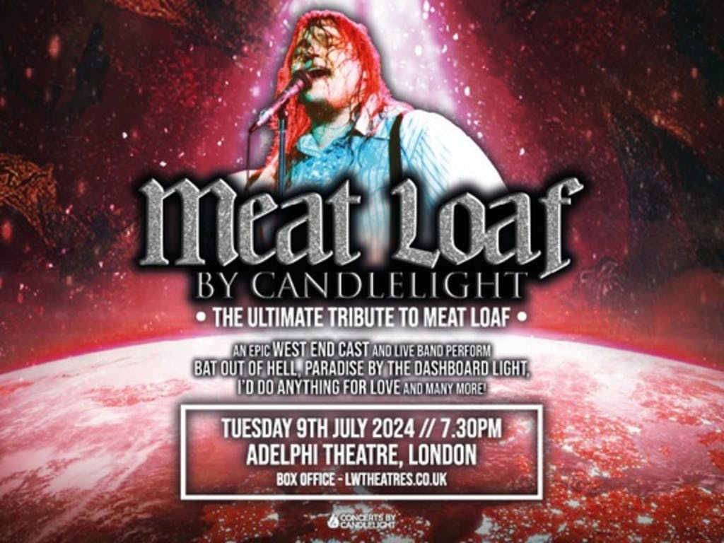 Concerts By Candlelight Meat Loaf Tickets Adelphi Theatre London