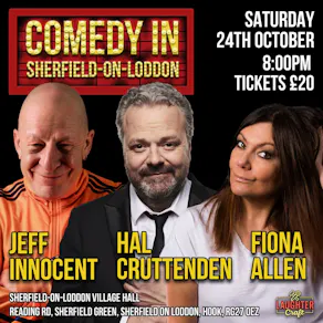 October's Comedy in Sherfield-On-Loddon