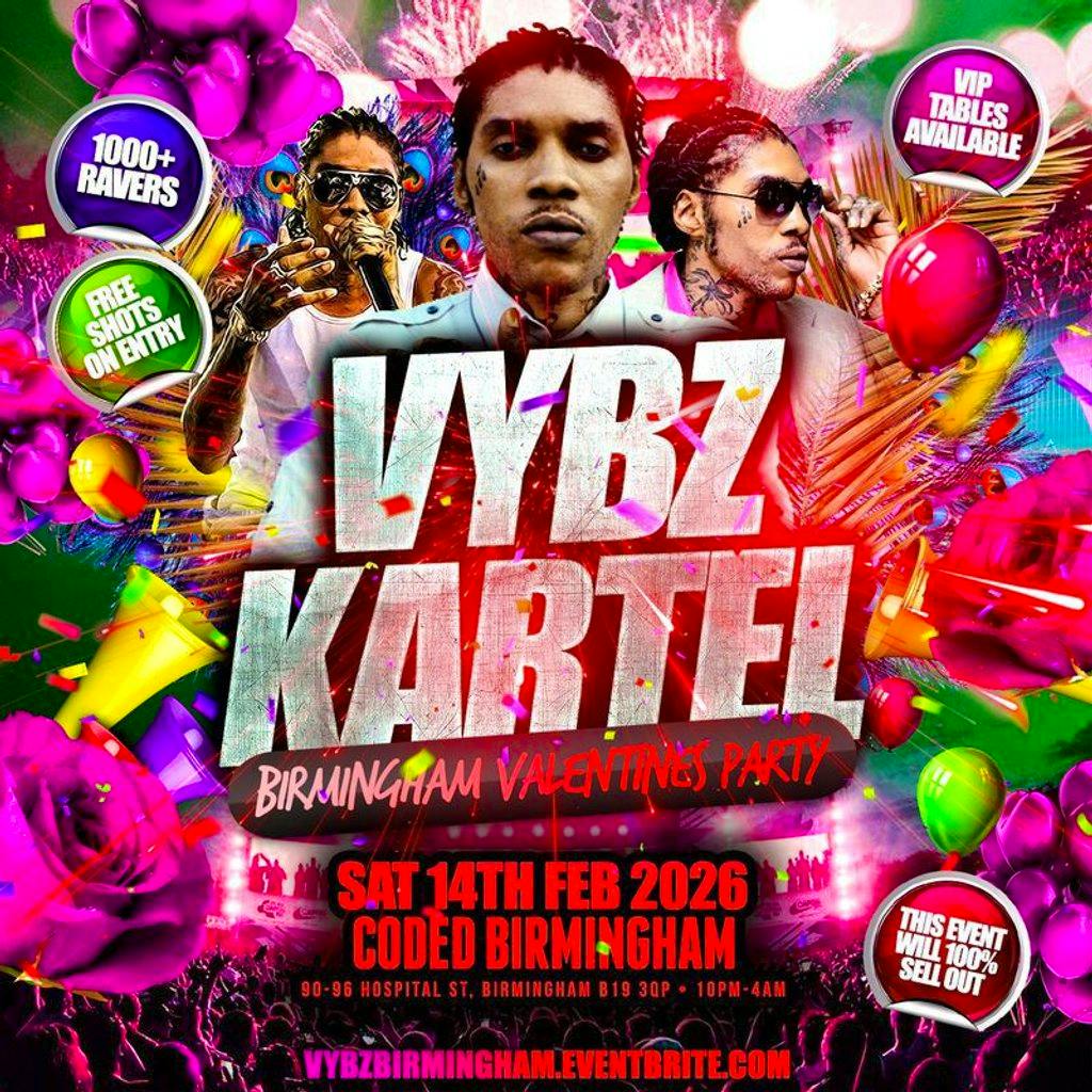 Vybz Kartel - Birmingham Valentines Party at CODED