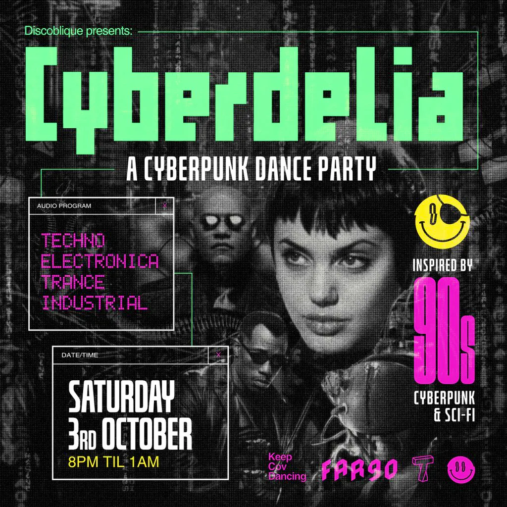 Cyberdelia | A Cyberpunk Dance Party at Twisted Barrel Brewery And Tap House