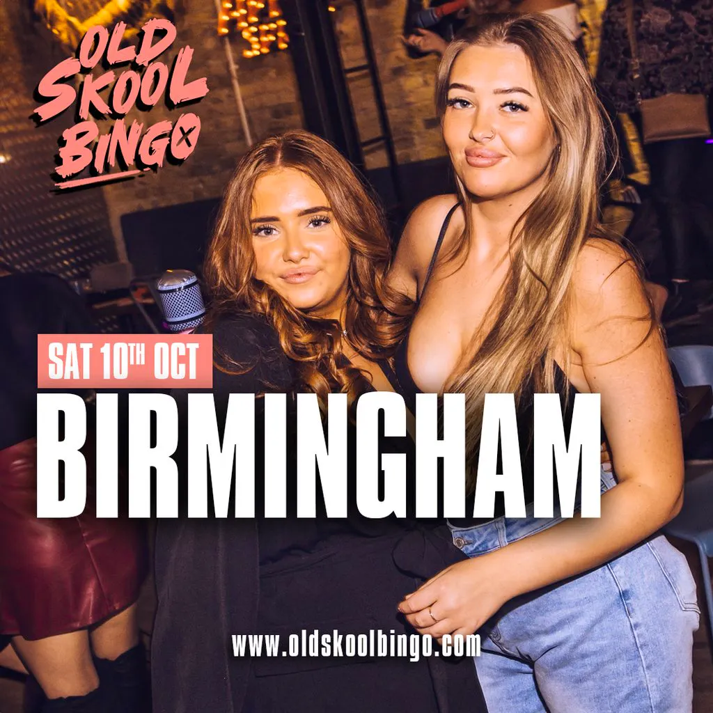 Old Skool Bingo Sat 10th October Birmingham at The Rainbow Pub Digbeth