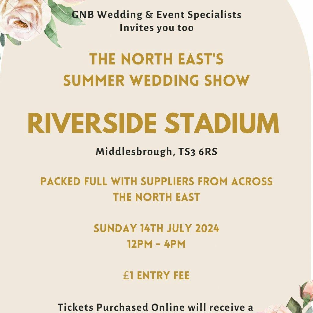 Summer Wedding Fayre Riverside Stadium Tickets Riverside Stadium