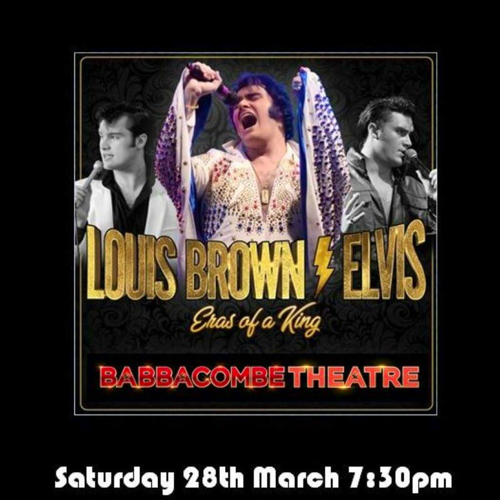 ELVIS  ERAS OF A KING starring LOUIS BROWN at Babbacombe Theatre