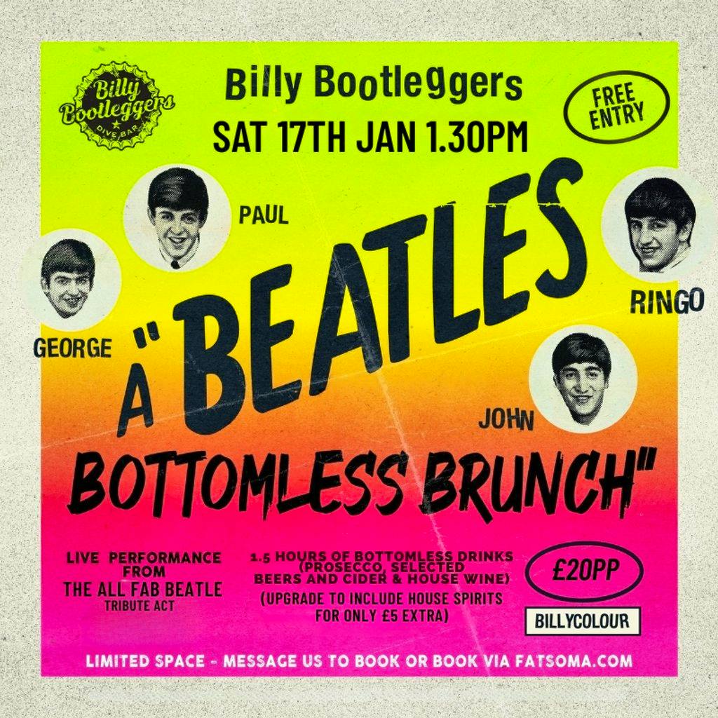 A Beatles Bottomless Special - LIVE at Billy Bootleggers Nottingham
