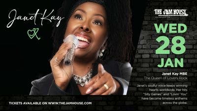 Tickets: Janet Kay | The Jam House Birmingham Wed 28 January 2026