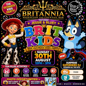 Brit kids Jessie and Bluey