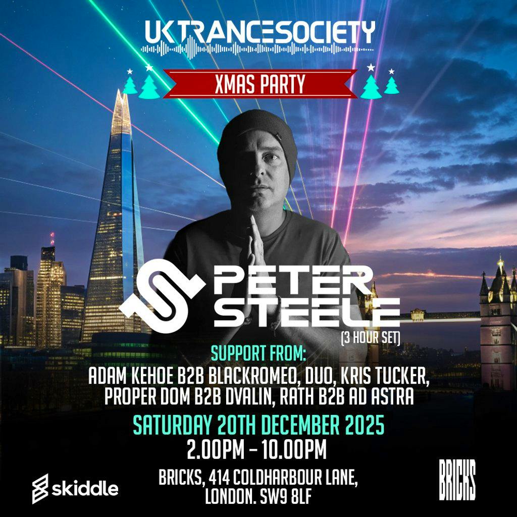 UK Trance Society Christmas Party at The Ton Of Brix 