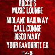 Midland Railway with special guests! at Roccos Music Lounge