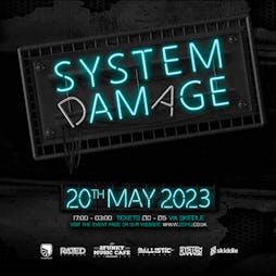 system damage  Tickets | 2Funky Music Cafe Leicester  | Sat 20th May 2023 Lineup