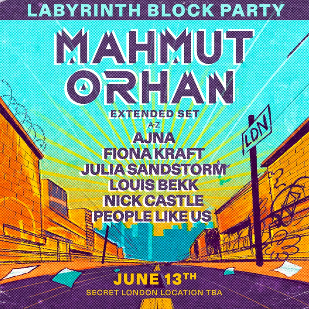Mahmut Orhan Block Party at Secret Location TBA