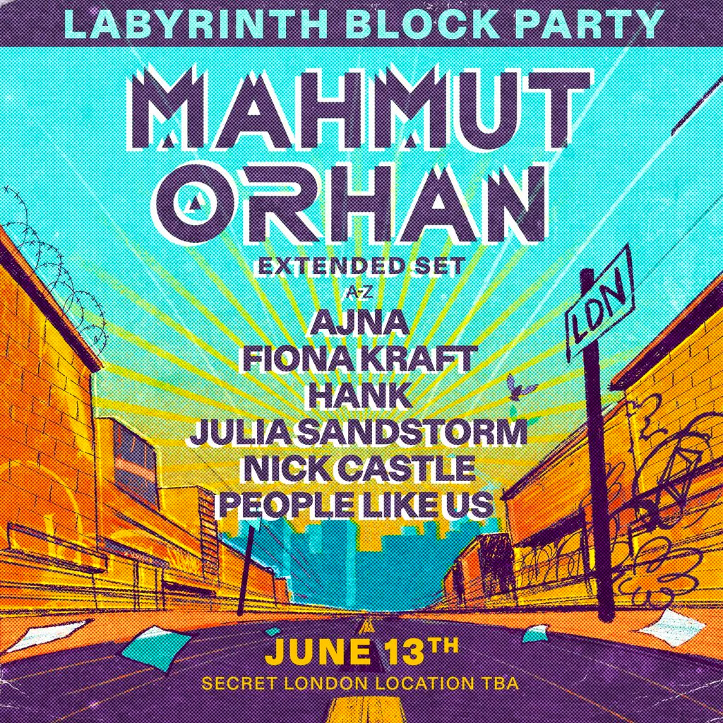 Mahmut Orhan Block Party at Secret Location TBA