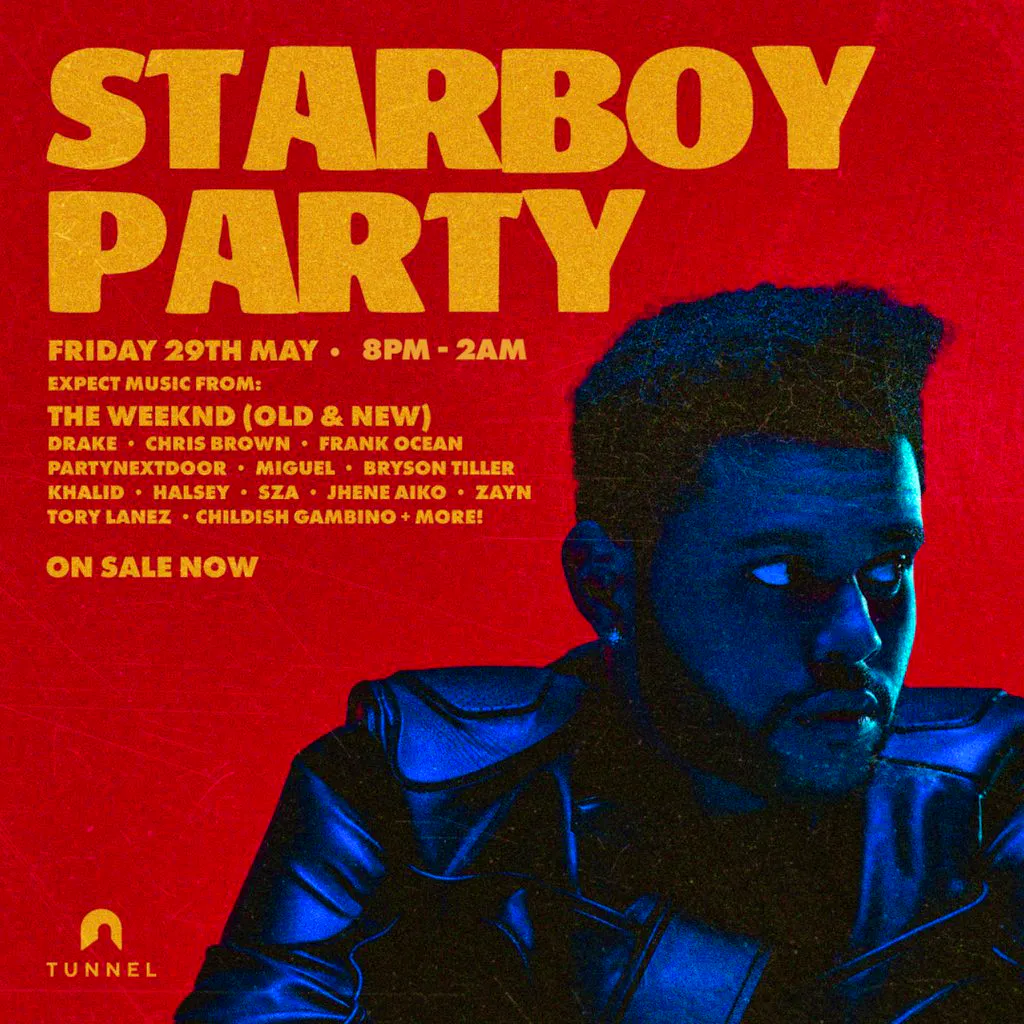 STARBOY PARTY| Fan Club, Tunnel at Tunnel Nottingham