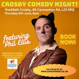 Crosby Comedy Night Tickets | RockSalt Crosby Liverpool  | Thu 6th June 2024 Lineup