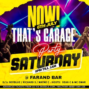 Now Thats Garage Farand Bar