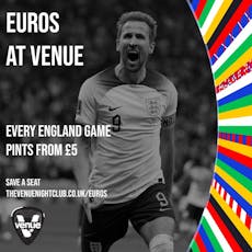Euros 2024: England Vs Switzerland at The Venue Nightclub