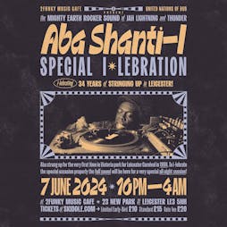 Aba Shanti I - Solo Session - Full Sound - Leicester 2024 Tickets | 2Funky Music Cafe Leicester  | Fri 7th June 2024 Lineup