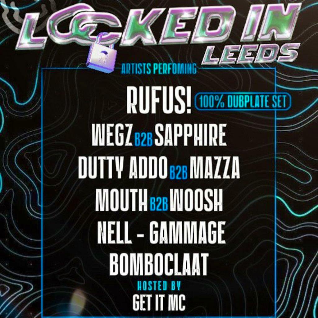Locked In : Leeds (MULTI GENRE) at Society Leeds