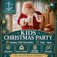 Kids Christmas Party at The Anchor Liverpool