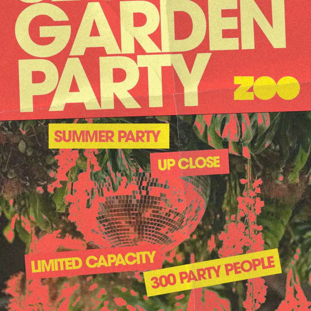 ZOO Secret Garden Party at Nottingham Secret Garden