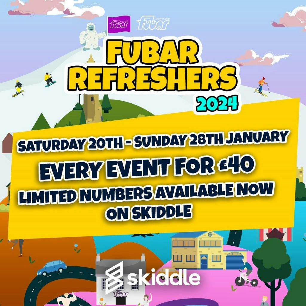 Fubar Refreshers 2024 - Weekly Pass 