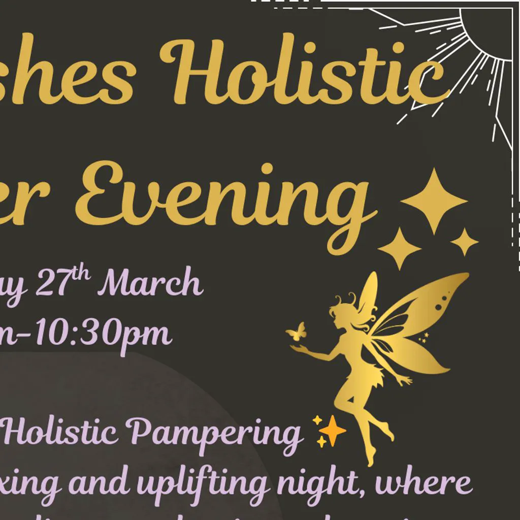Fairywishes holistic pamper evening at Red Lion Burbage