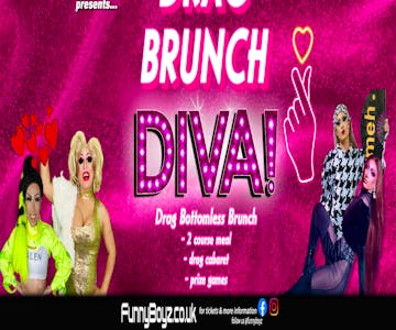 Drag Bottomless Brunch with Hilarious Drag Queen Show 