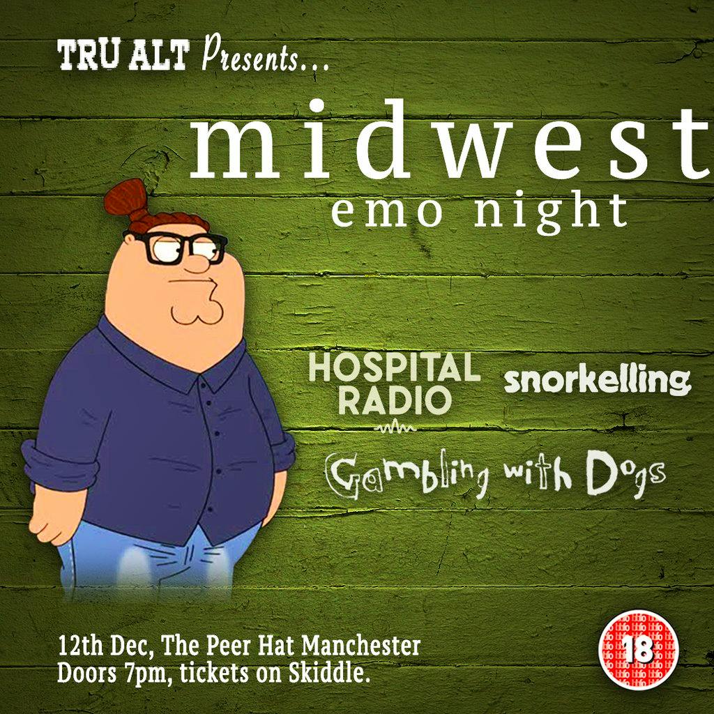 Tru Alt Presents: Midwest Emo Night @ The Peer Hat at The Peer Hat