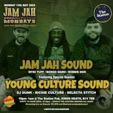 Jam Jah Mondays ft Young Culture SOund at The Station Pub