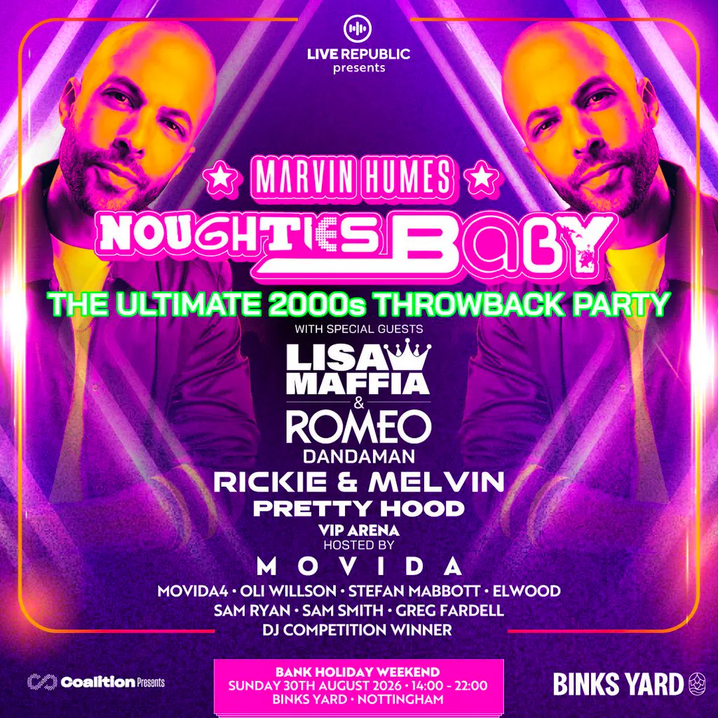 Marvin Humes Noughties Baby| Binks Yard at Binks Yard