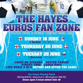 England V Serbia Hayes Fan Zone