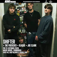 Shifter, The Frescoes, Slaque, Joe Clark at The Mash House